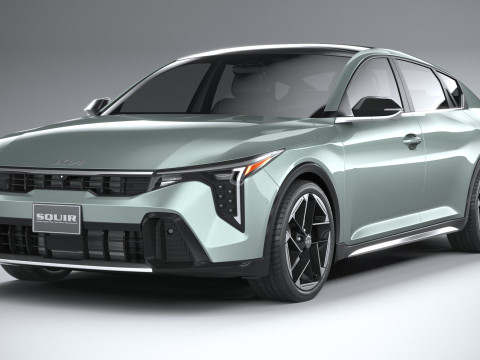 Kia K4 2025 3D Model