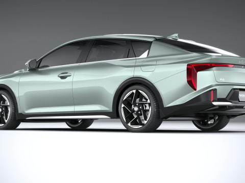 Kia K4 2025 3D Model