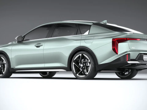 Kia K4 2025 3D Model