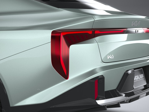 Kia K4 2025 3D Model
