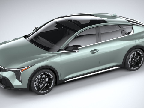 Kia K4 2025 3D Model