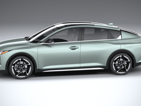 Kia K4 2025 3D Model