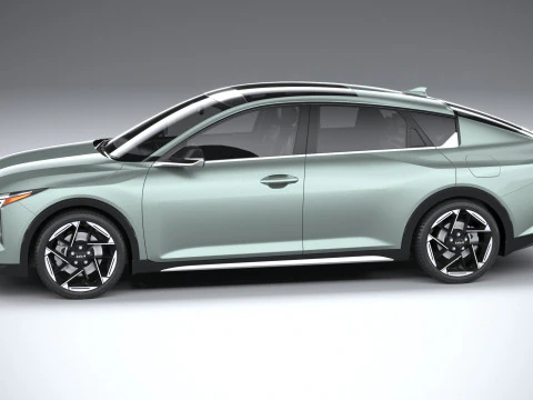 Kia K4 2025 3D Model