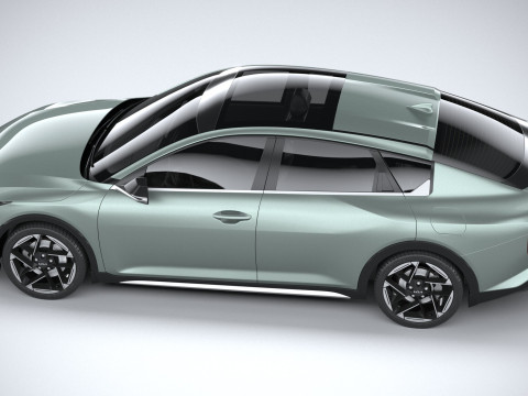 Kia K4 2025 3D Model
