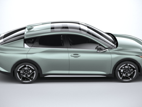 Kia K4 2025 3D Model