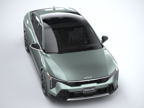Kia K4 2025 3D Model