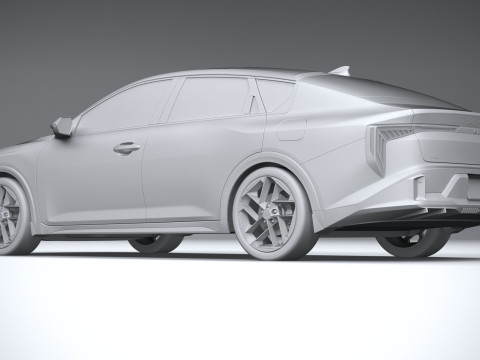 Kia K4 2025 3D Model