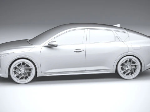 Kia K4 2025 3D Model