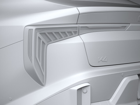 Kia K4 2025 3D Model