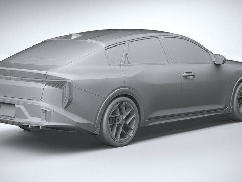 Kia K4 2025 3D Model