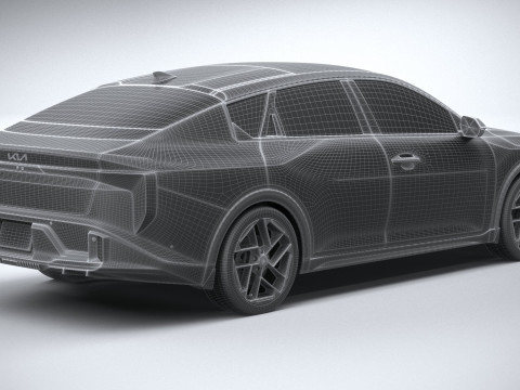 Kia K4 2025 3D Model