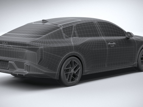 Kia K4 2025 3D Model