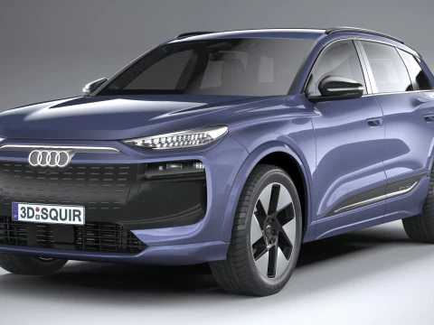 Audi Q6L E-tron 2025 3D Model