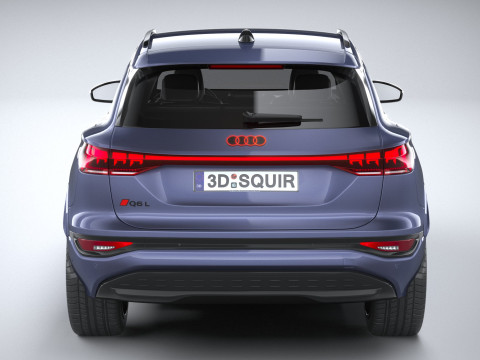 Audi Q6L E-tron 2025 Modelo 3D