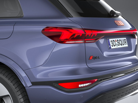 Audi Q6L E-tron 2025 Modelo 3D