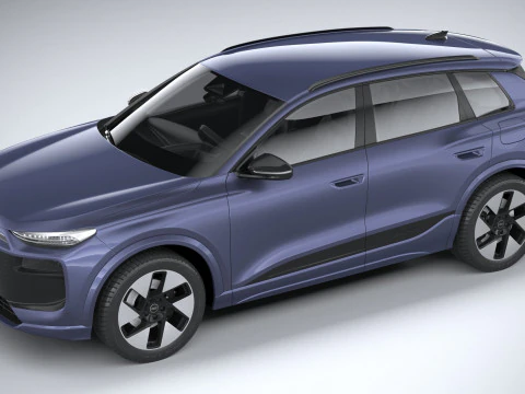 Audi Q6L E-tron 2025 3D Model