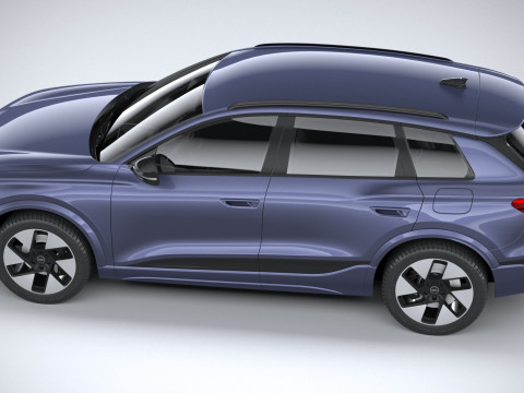 Audi Q6L E-tron 2025 Modelo 3D