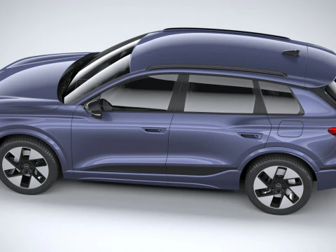 Audi Q6L E-tron 2025 3D Model