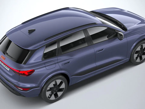 Audi Q6L E-tron 2025 3D Model