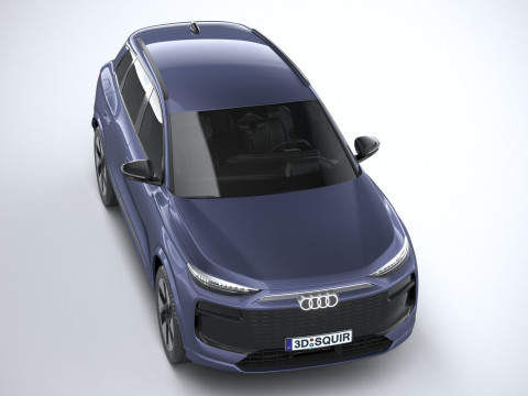 Audi Q6L E-tron 2025 Modelo 3D