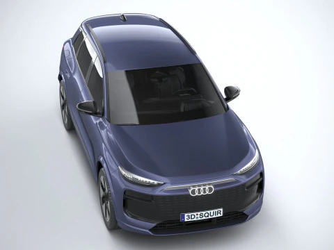 Audi Q6L E-tron 2025 3D Model