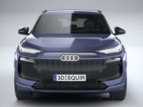 Audi Q6L E-tron 2025 Modelo 3D