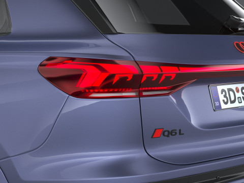 Audi Q6L E-tron 2025 Modelo 3D