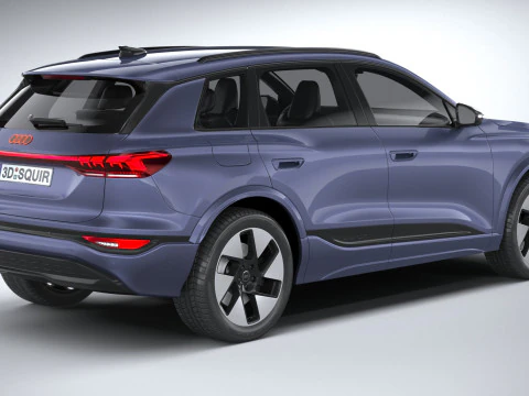 Audi Q6L E-tron 2025 3D Model