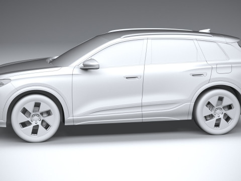 Audi Q6L E-tron 2025 Modelo 3D