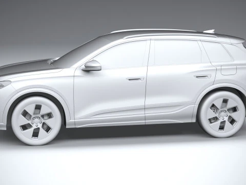 Audi Q6L E-tron 2025 3D Model
