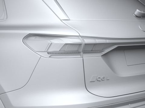 Audi Q6L E-tron 2025 Modelo 3D