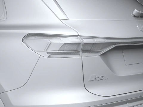 Audi Q6L E-tron 2025 3D Model