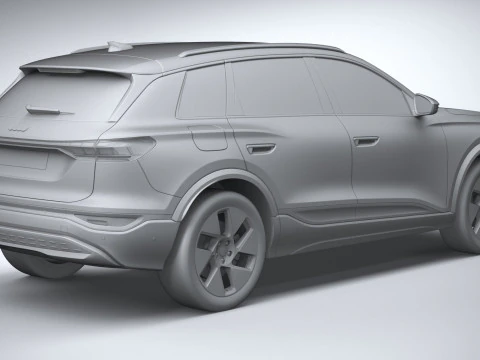 Audi Q6L E-tron 2025 3D Model