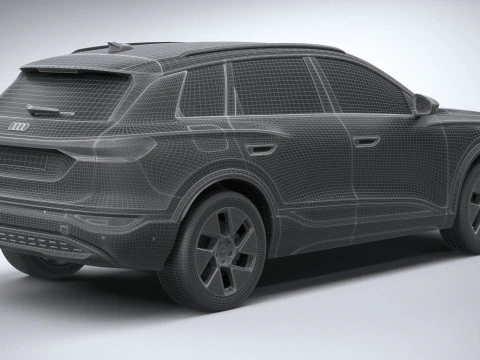 Audi Q6L E-tron 2025 3D Model