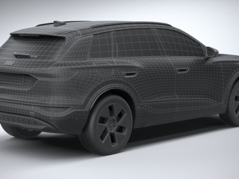 Audi Q6L E-tron 2025 Modelo 3D