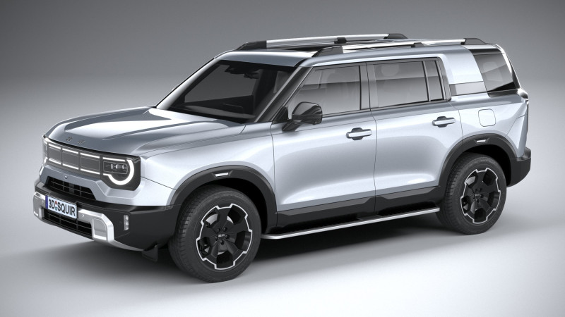 BAIC Beijing BJ30 2024 3D 模型 .c4d .max .obj .3ds .fbx .stl .blend 