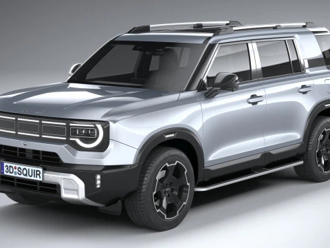 BAIC Beijing BJ30 2024 3D Model