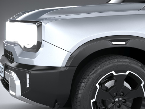 BAIC Beijing BJ30 2024 3D 模型