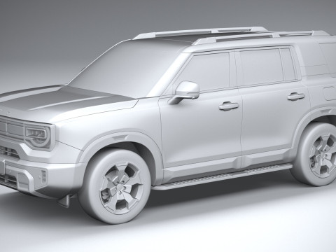 BAIC Beijing BJ30 2024 3D 模型