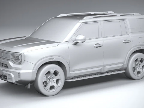 BAIC Beijing BJ30 2024 3D Model