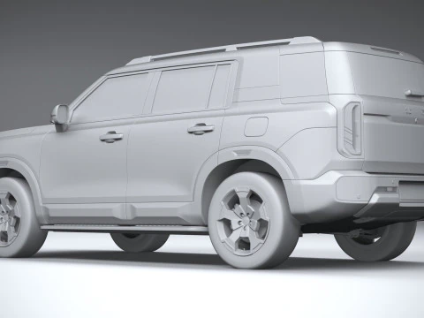 BAIC Beijing BJ30 2024 3D Model