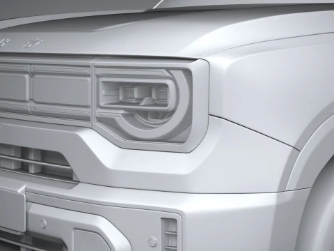 BAIC Beijing BJ30 2024 3D Model