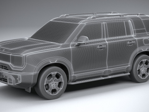 BAIC Beijing BJ30 2024 3D 模型