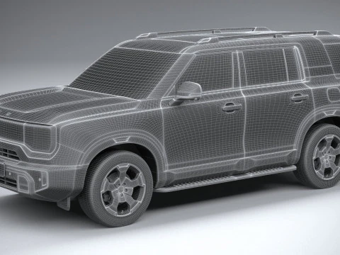 BAIC Beijing BJ30 2024 3D Model