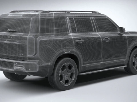 BAIC Beijing BJ30 2024 3D Model