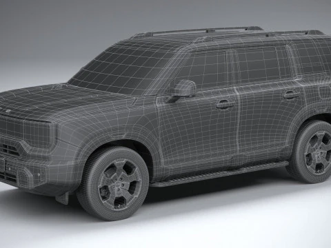 BAIC Beijing BJ30 2024 3D Model