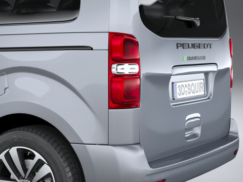 Peugeot E-Traveller 2024 3D 模型