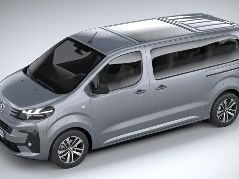Peugeot E-Traveller 2024 3D 模型