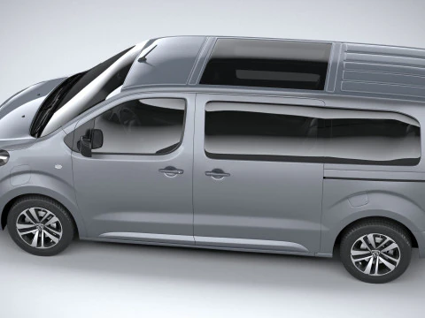 Peugeot E-Traveller 2024 3D Model