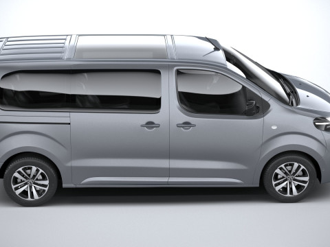 Peugeot E-Traveller 2024 3D 模型